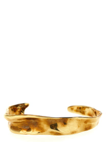 Dries Van Noten Embroidered Cuff Bracelet Brown