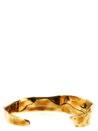 Dries Van Noten Embroidered Cuff Bracelet Brown, view 2