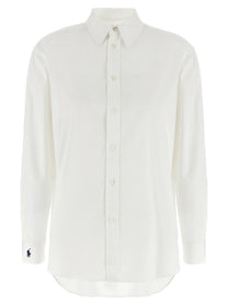 Polo Ralph Lauren Embroidered Cuffs Shirt White