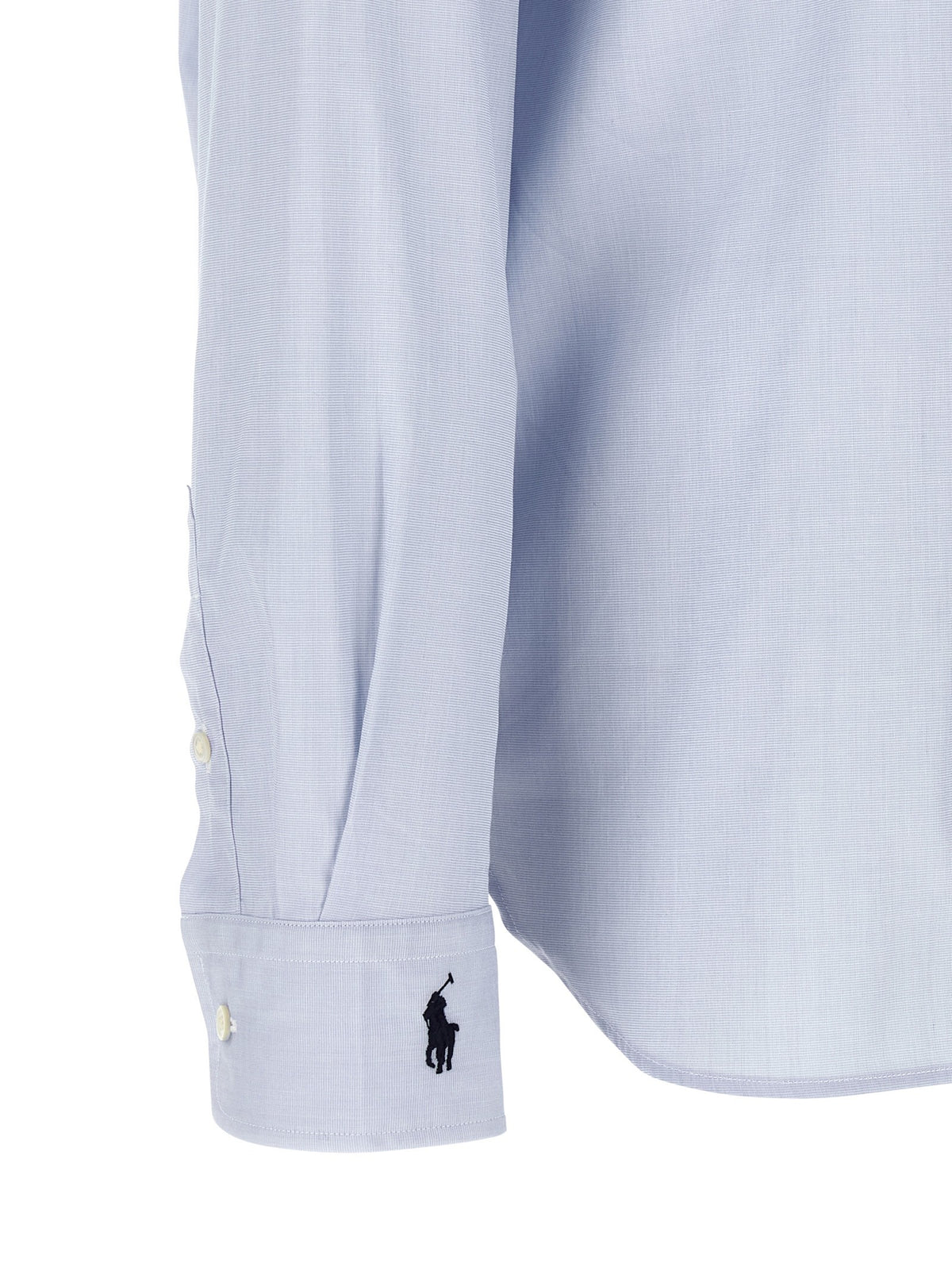 Polo Ralph Lauren Embroidered Cuffs Shirt Blue