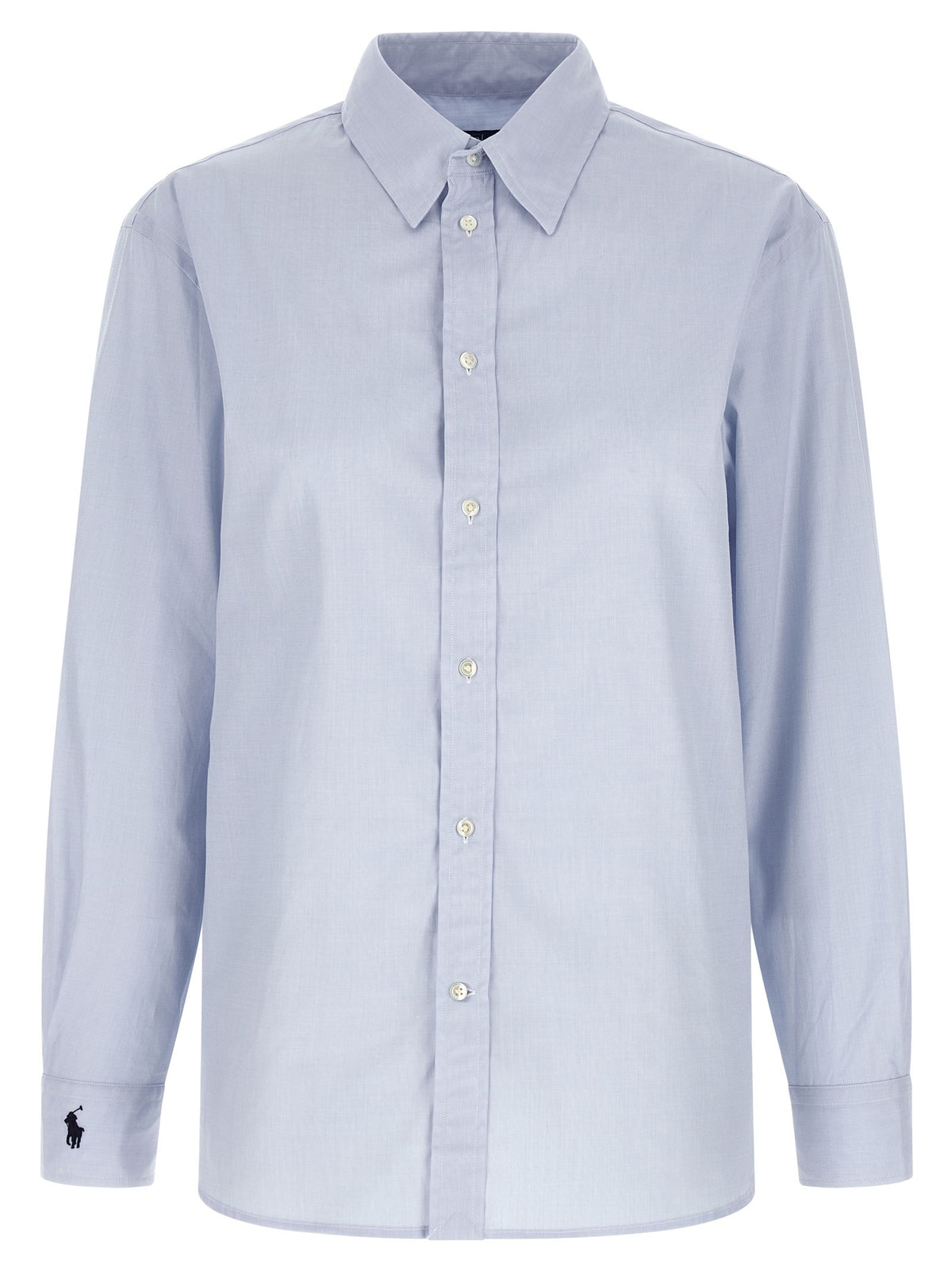 Polo Ralph Lauren Embroidered Cuffs Shirt Blue