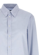 Polo Ralph Lauren Embroidered Cuffs Shirt Blue