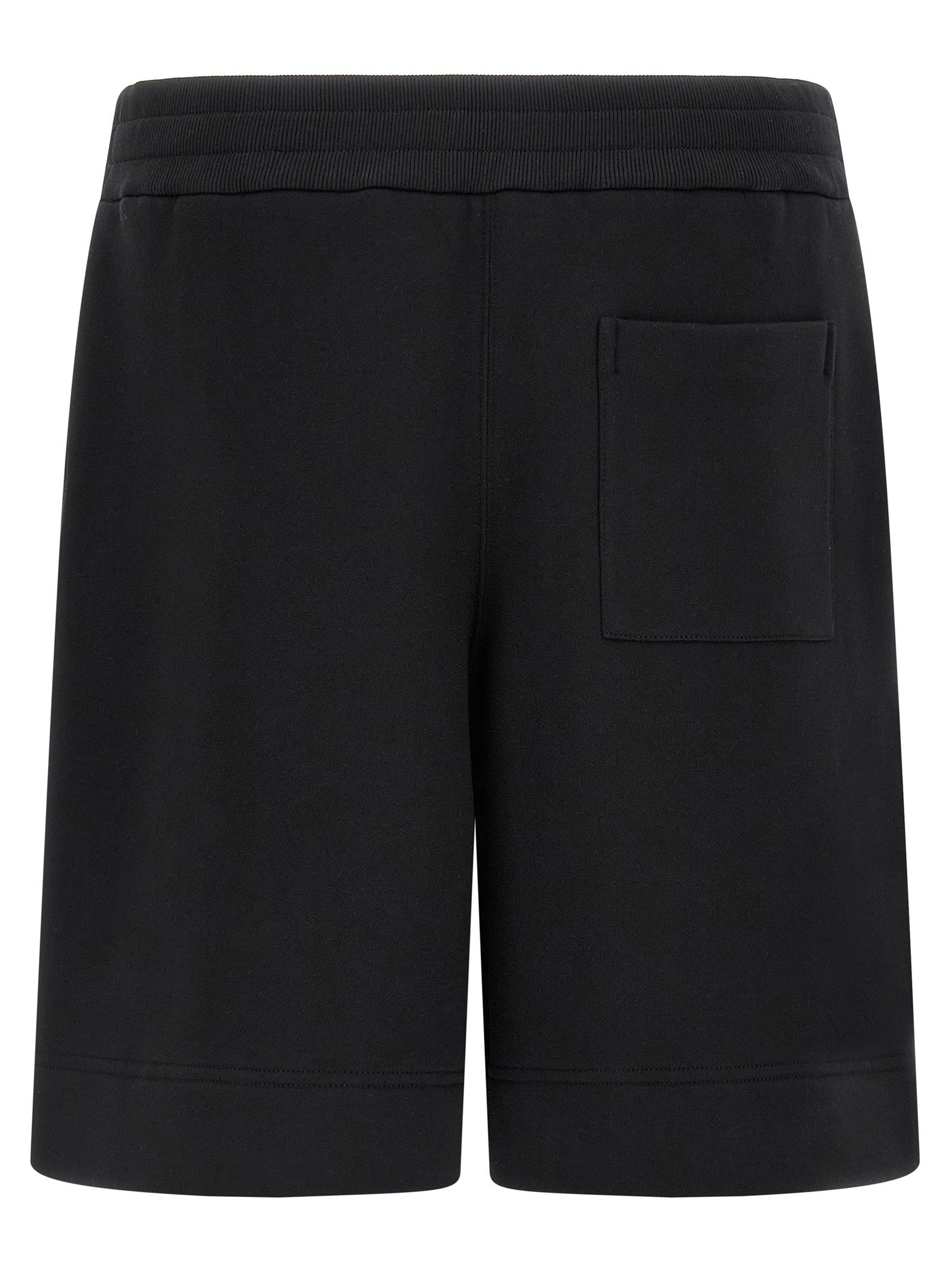 Jil Sander Embroidered Bermuda Shorts Black