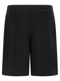 Jil Sander Embroidered Bermuda Shorts Black