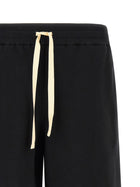 Jil Sander Embroidered Bermuda Shorts Black, view 3