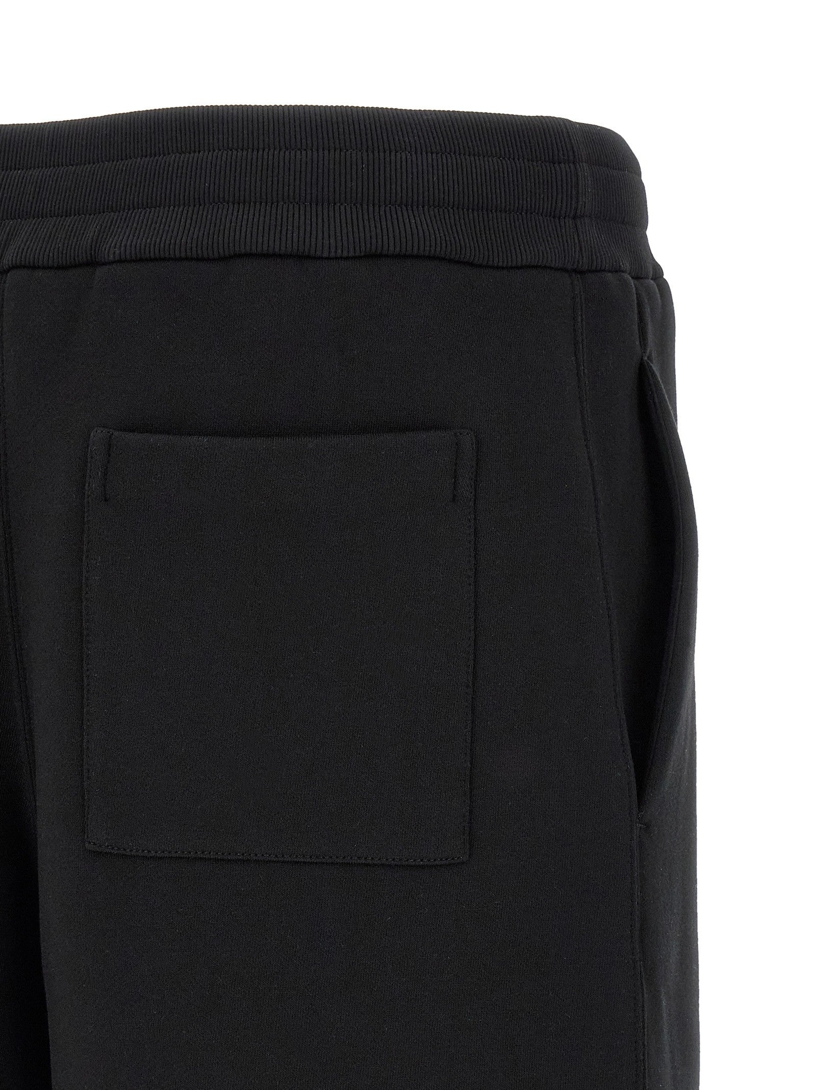 Jil Sander Embroidered Bermuda Shorts Black