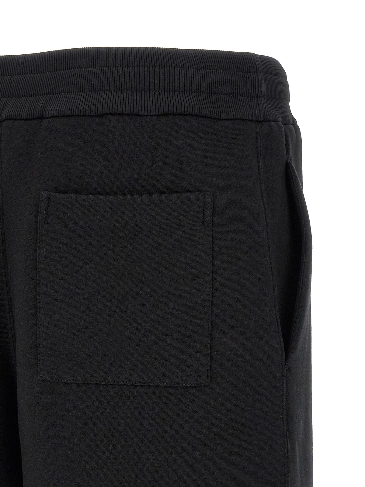 Jil Sander Embroidered Bermuda Shorts Black, view 4