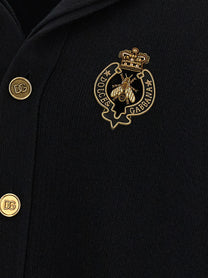 Dolce&amp;Gabbana Embroidery Cardigan Black