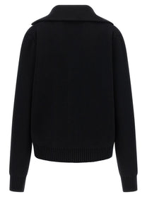 Dolce&amp;Gabbana Embroidery Cardigan Black