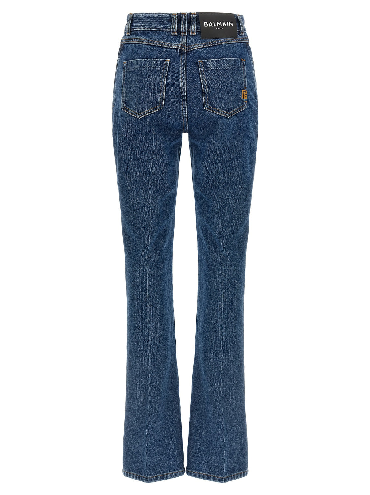 Balmain Embroidery Jeans Blue, view 2
