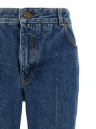 Balmain Embroidery Jeans Blue, view 3