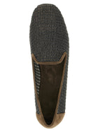 Brunello Cucinelli Embroidery Mesh Loafers Brown, view 4