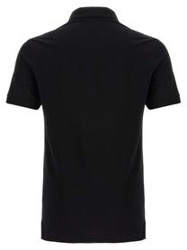 Dolce&amp;Gabbana Embroidery Piquet Polo Black, view 2