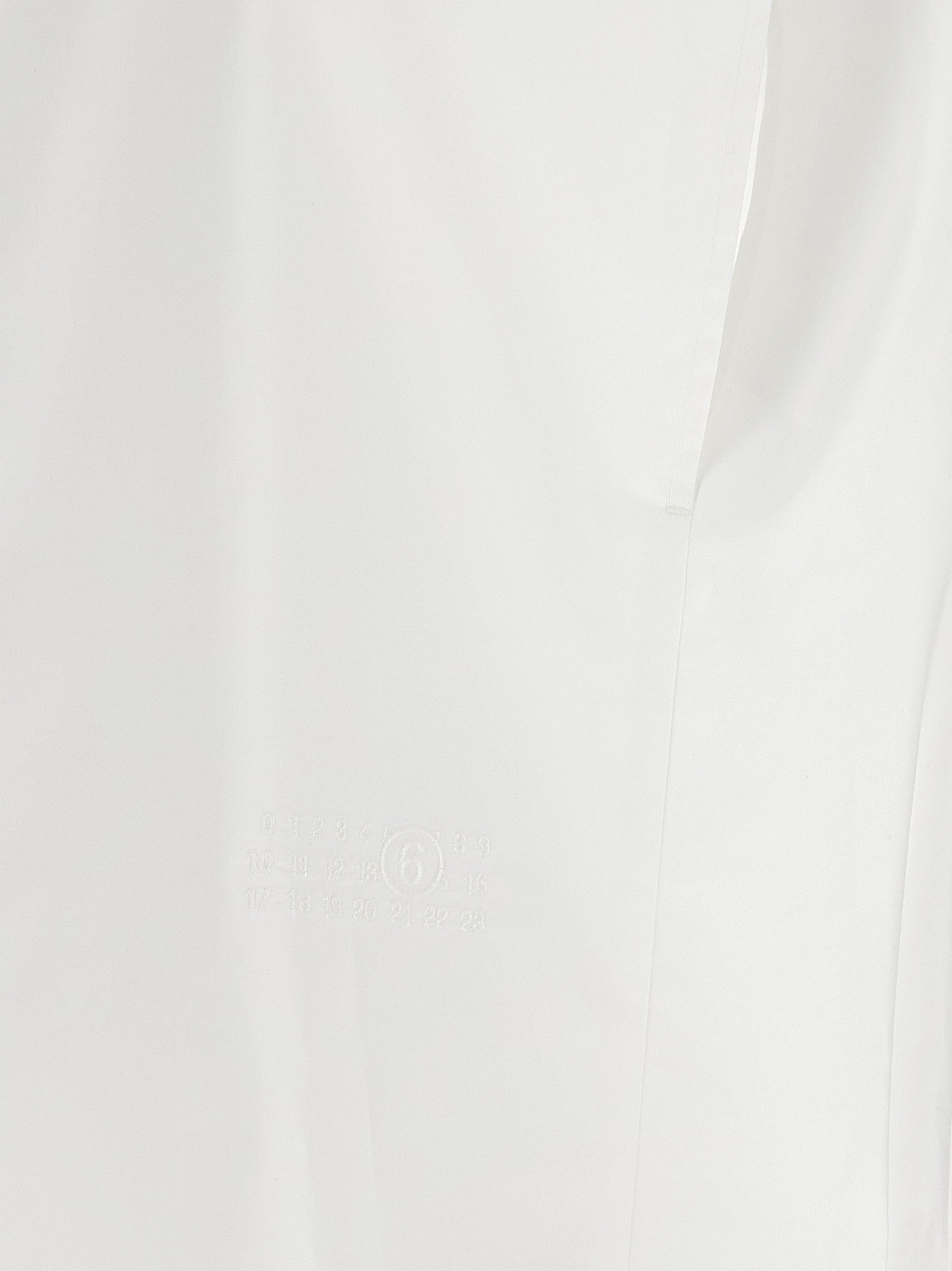 MM6 Maison Margiela Embroidery Shirt White