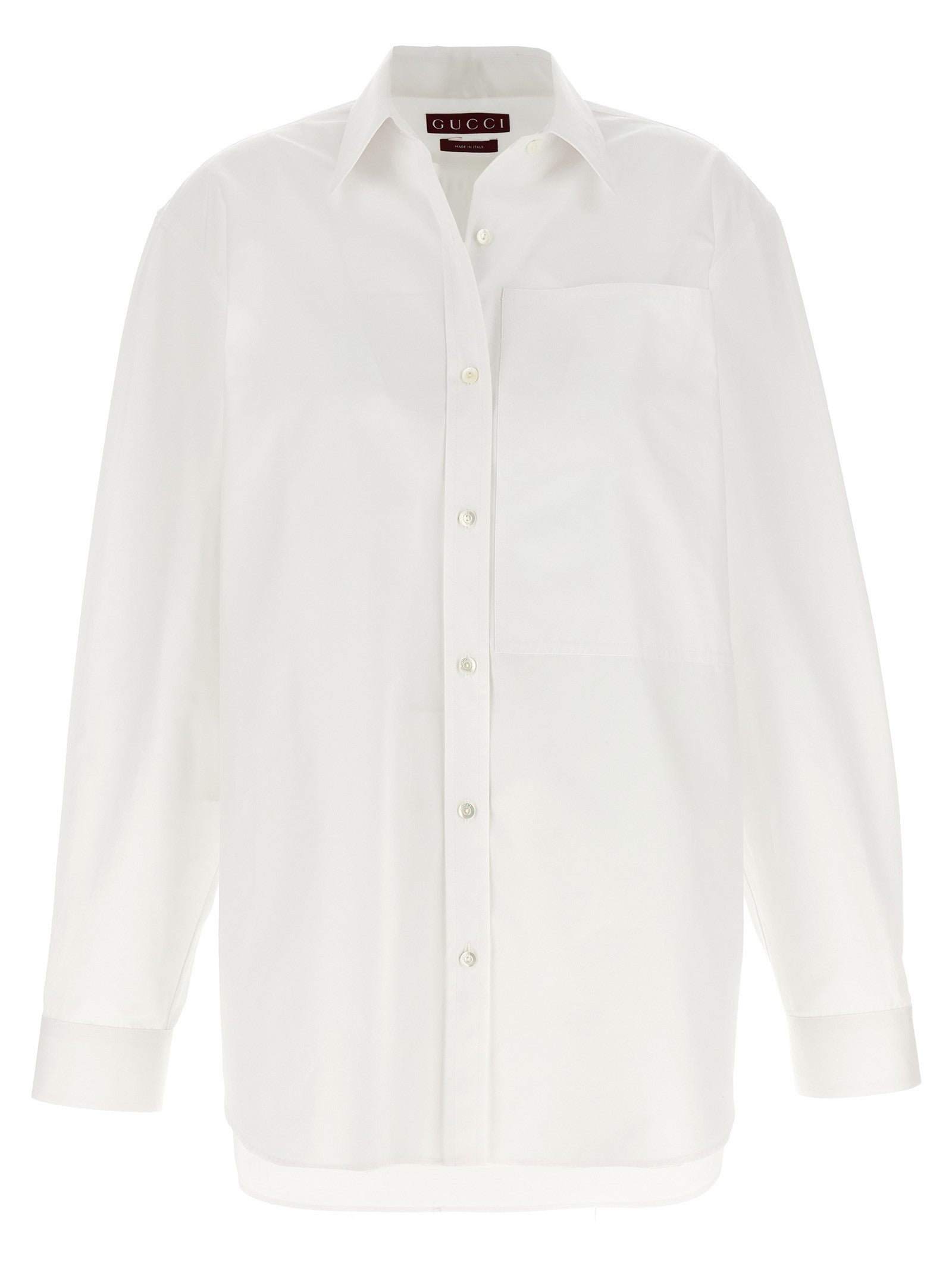 Gucci Embroidery Shirt White