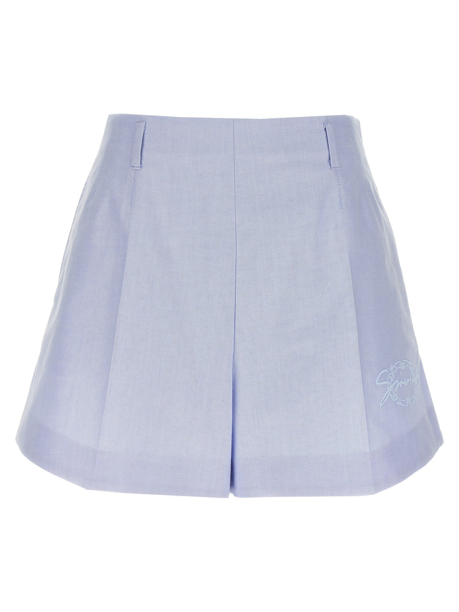 Givenchy Embroidery Shorts Blue