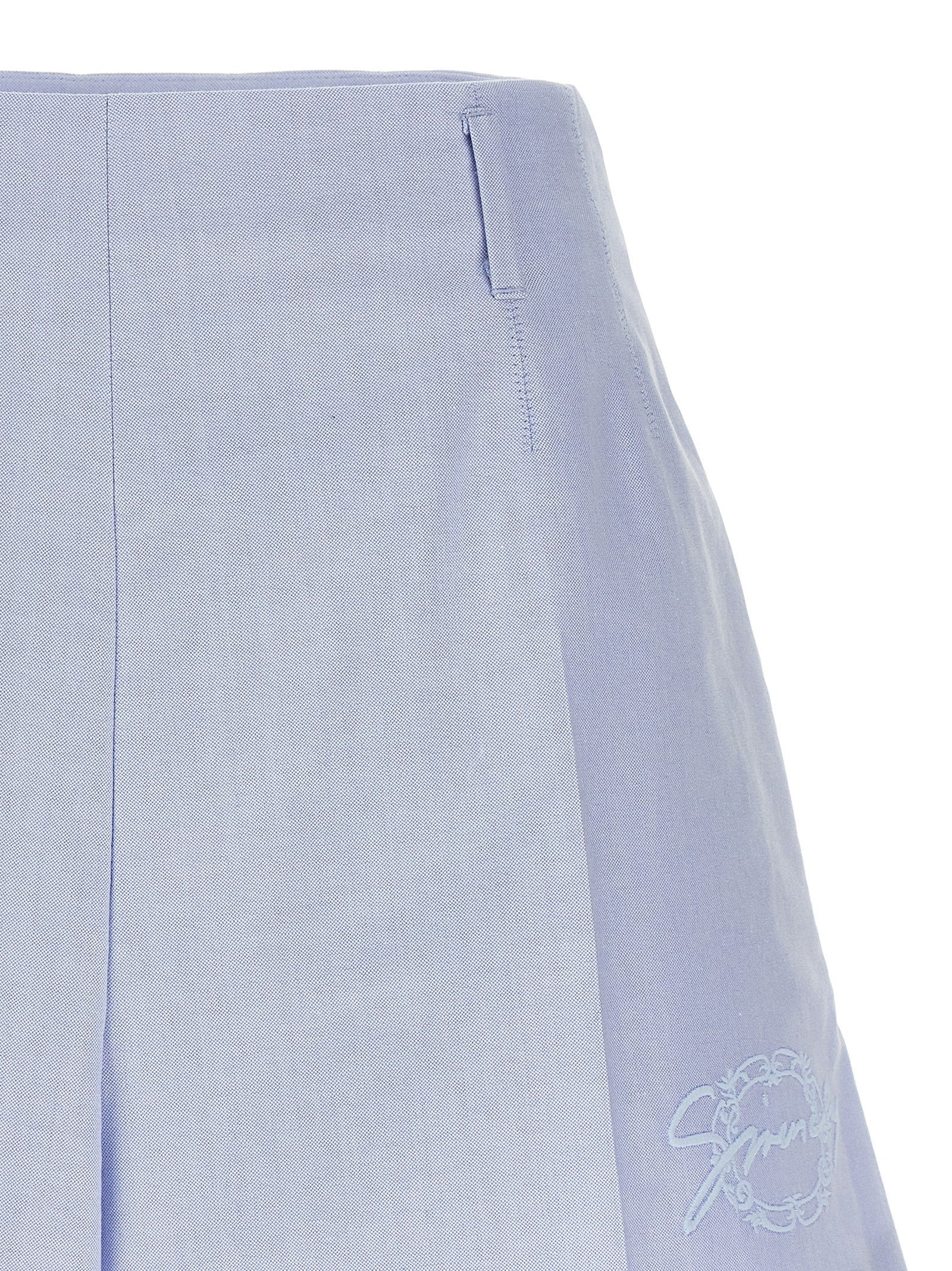 Givenchy Embroidery Shorts Blue