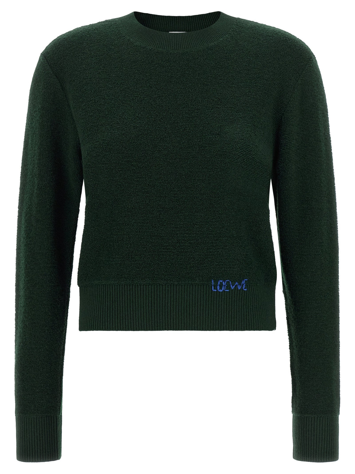 Loewe Embroidery Sweater Green