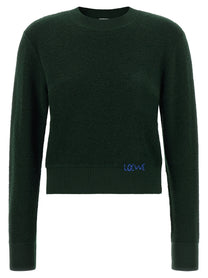 Loewe Embroidery Sweater Green