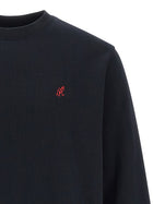 Gramicci Embroidery Sweatshirt Blue, view 3