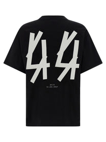 44 LABEL GROUP Embroidery Shirt Black