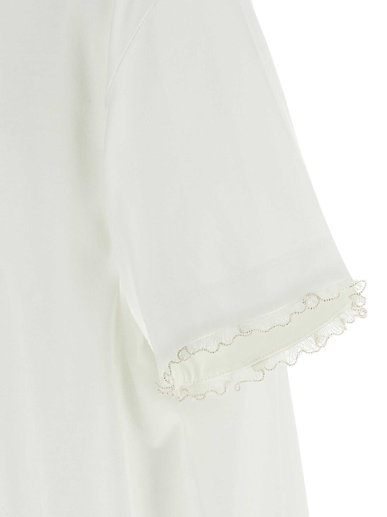 Fabiana Filippi Embroidery Shirt White