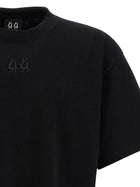 44 LABEL GROUP Embroidery Shirt Black, view 3