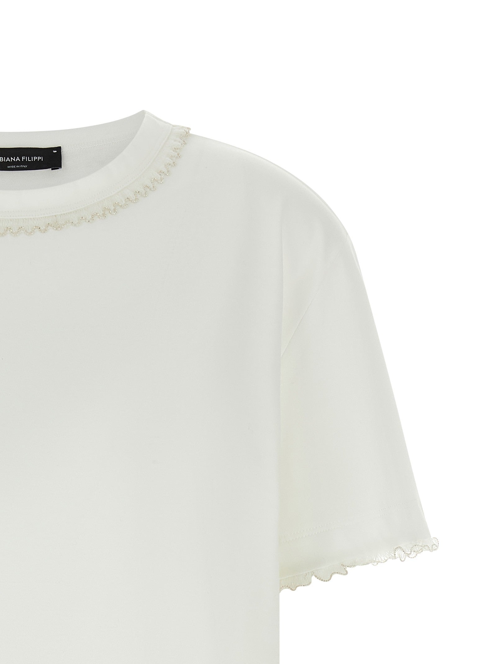 Fabiana Filippi Embroidery Shirt White