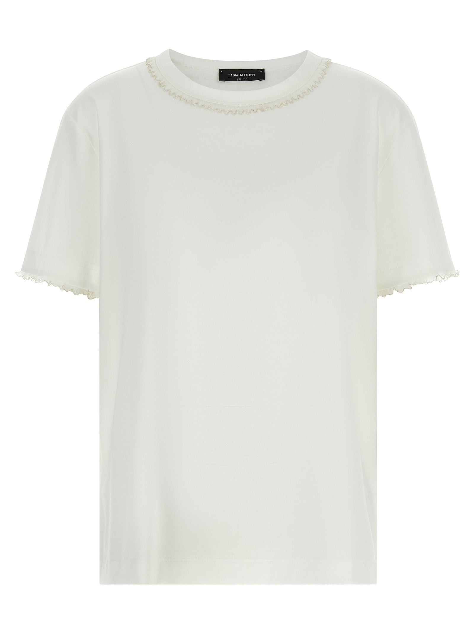 Fabiana Filippi Embroidery Shirt White