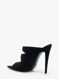Saint Laurent Women's Emilie Mules Black
