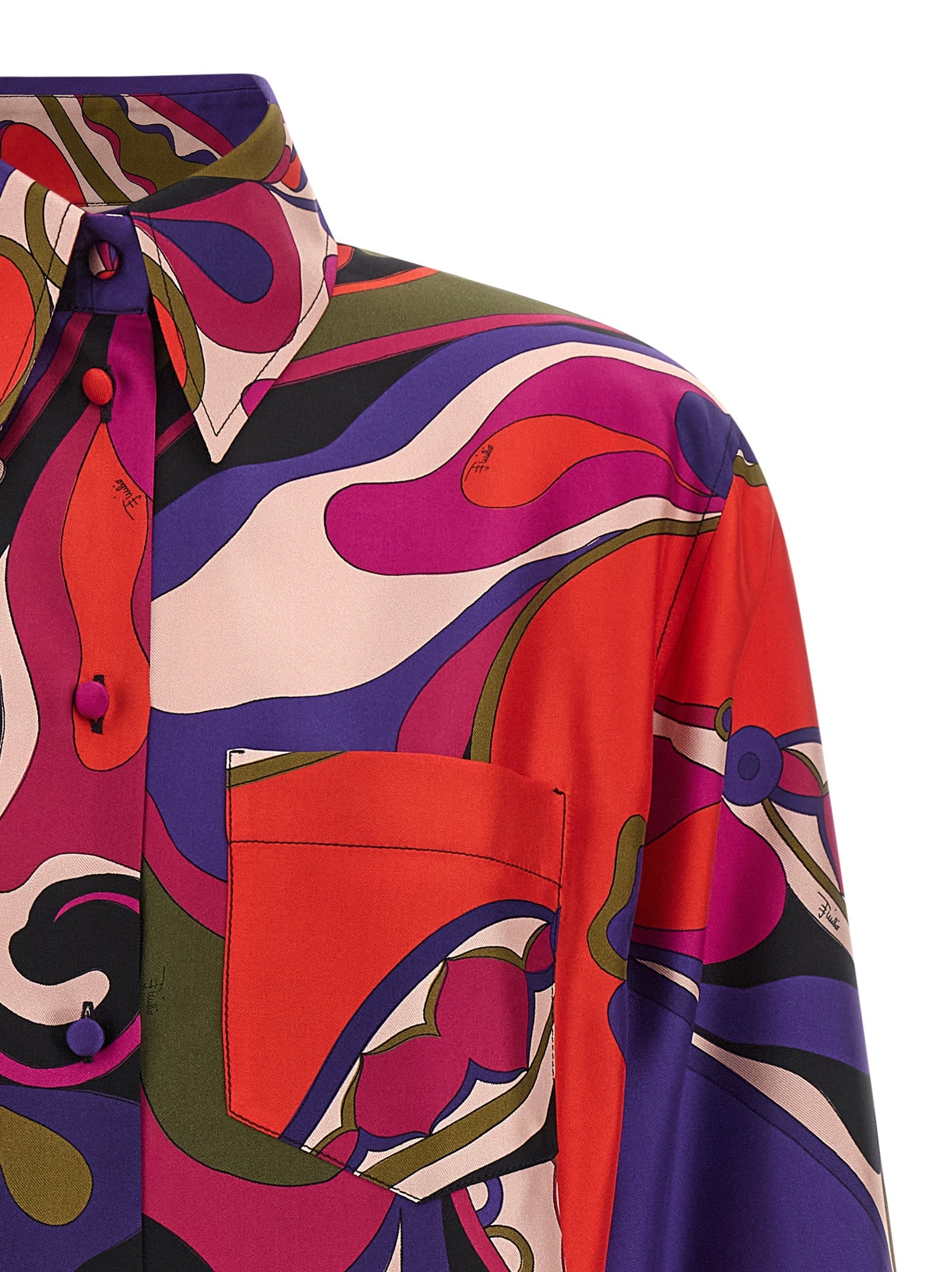 EMILIO PUCCI - EMILIO PUCCI - Silk shirt - Women’s Tops