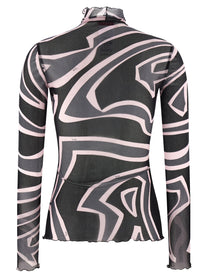 EMILIO PUCCI - EMILIO PUCCI - Tulle sweater - Women’s Knitwear