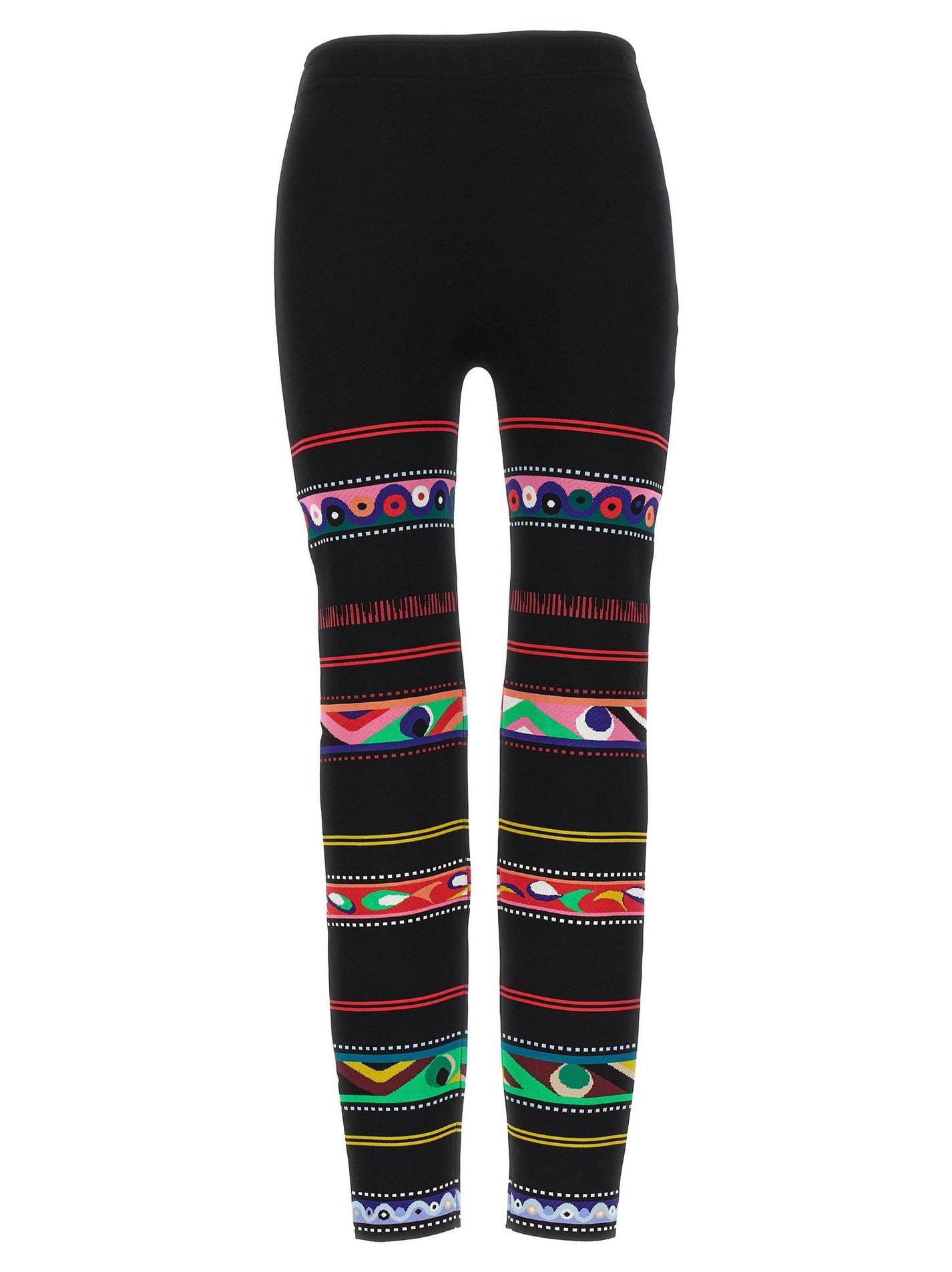 EMILIO PUCCI - EMILIO PUCCI - Jacquard patterned leggings - Women’s Bottoms