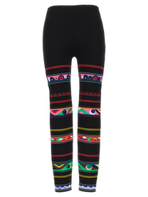 EMILIO PUCCI - EMILIO PUCCI - Jacquard patterned leggings - Women’s Bottoms