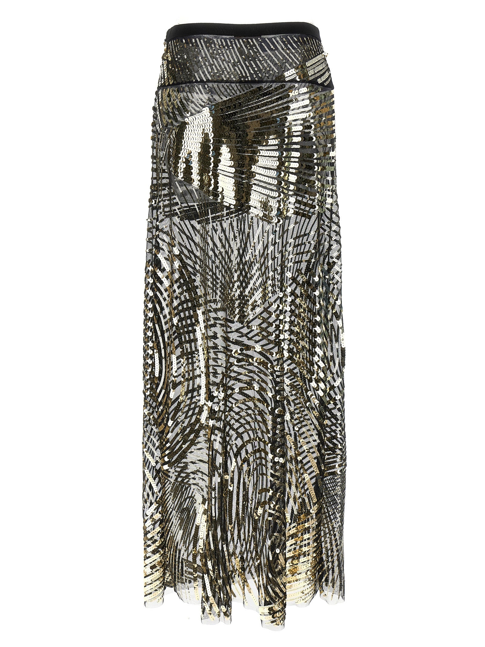 EMILIO PUCCI - EMILIO PUCCI - Semi-transparent maxi skirt - Women’s Bottoms