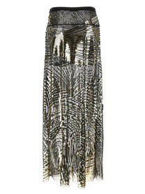 EMILIO PUCCI - EMILIO PUCCI - Semi-transparent maxi skirt - Women’s Bottoms
