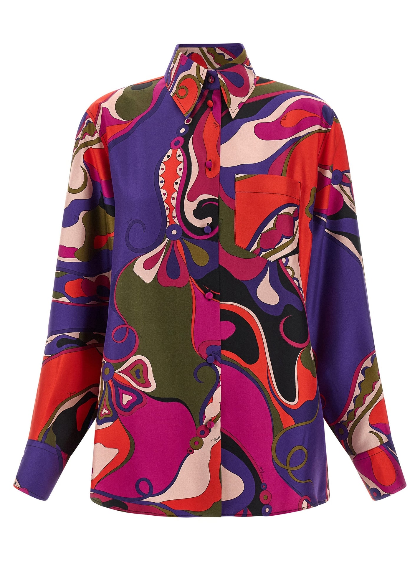 EMILIO PUCCI - EMILIO PUCCI - Silk shirt - Women’s Tops