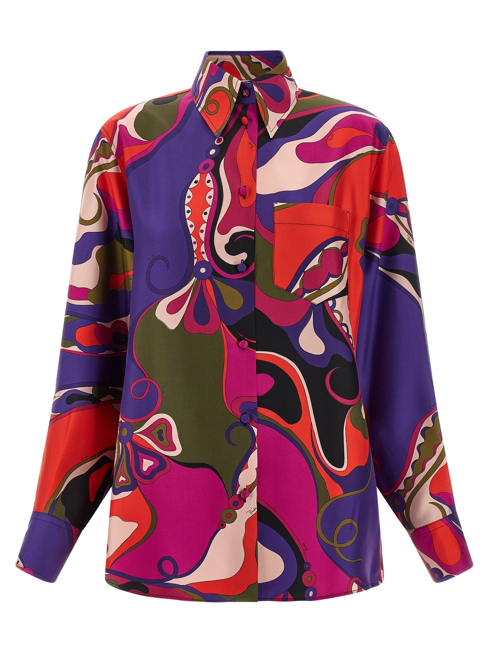 EMILIO PUCCI - EMILIO PUCCI - Silk shirt - Women’s Tops