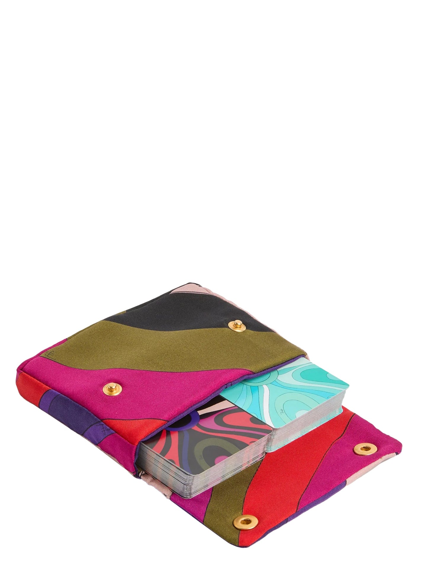 EMILIO PUCCI - EMILIO PUCCI - ’Marmo’ Playing Card Set with Print Case - Women’s Accessories