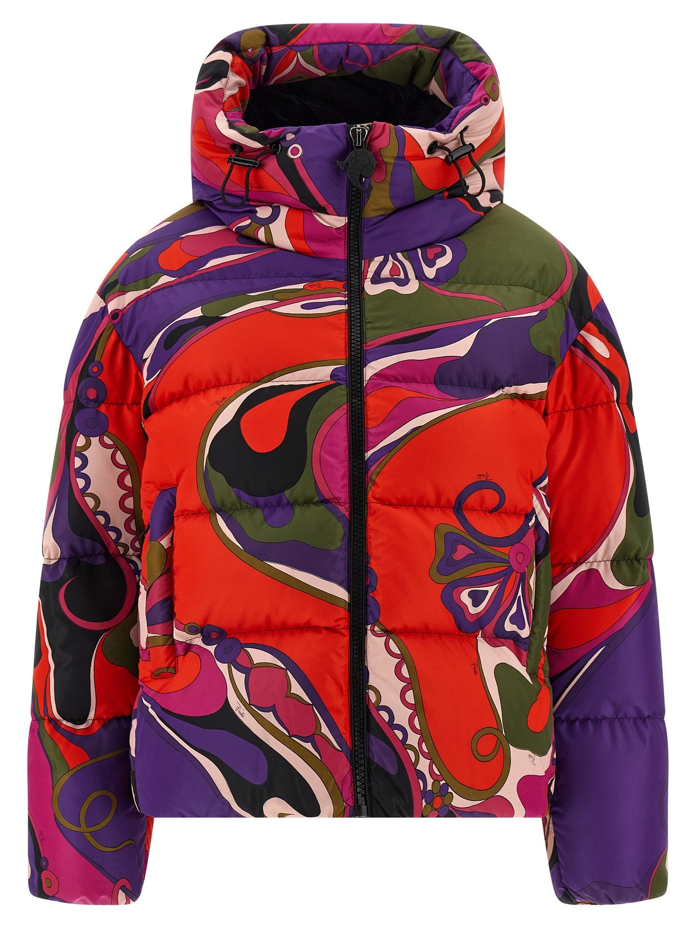 EMILIO PUCCI - EMILIO PUCCI - ’Orchidee’ down jacket - Women’s Outerwear