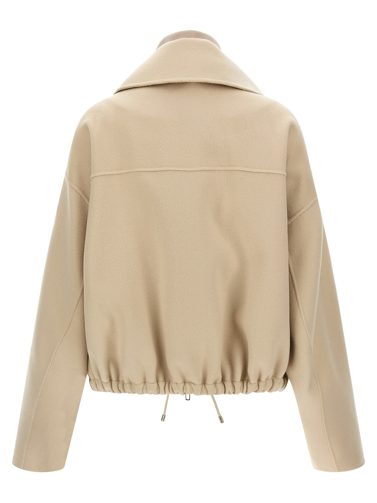 Sportmax Emiro Bomber Jacket Beige, view 3