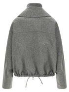 Sportmax Emiro Bomber Jacket Grey