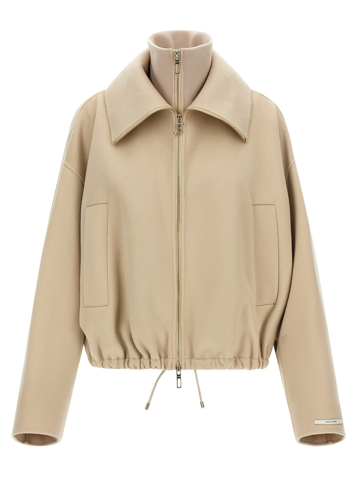 Sportmax Emiro Bomber Jacket Beige