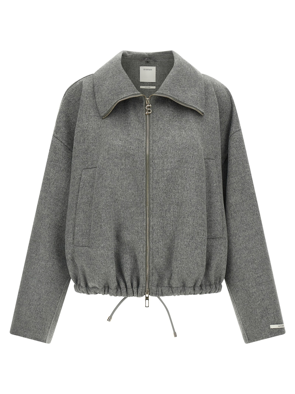 Sportmax Emiro Bomber Jacket Grey