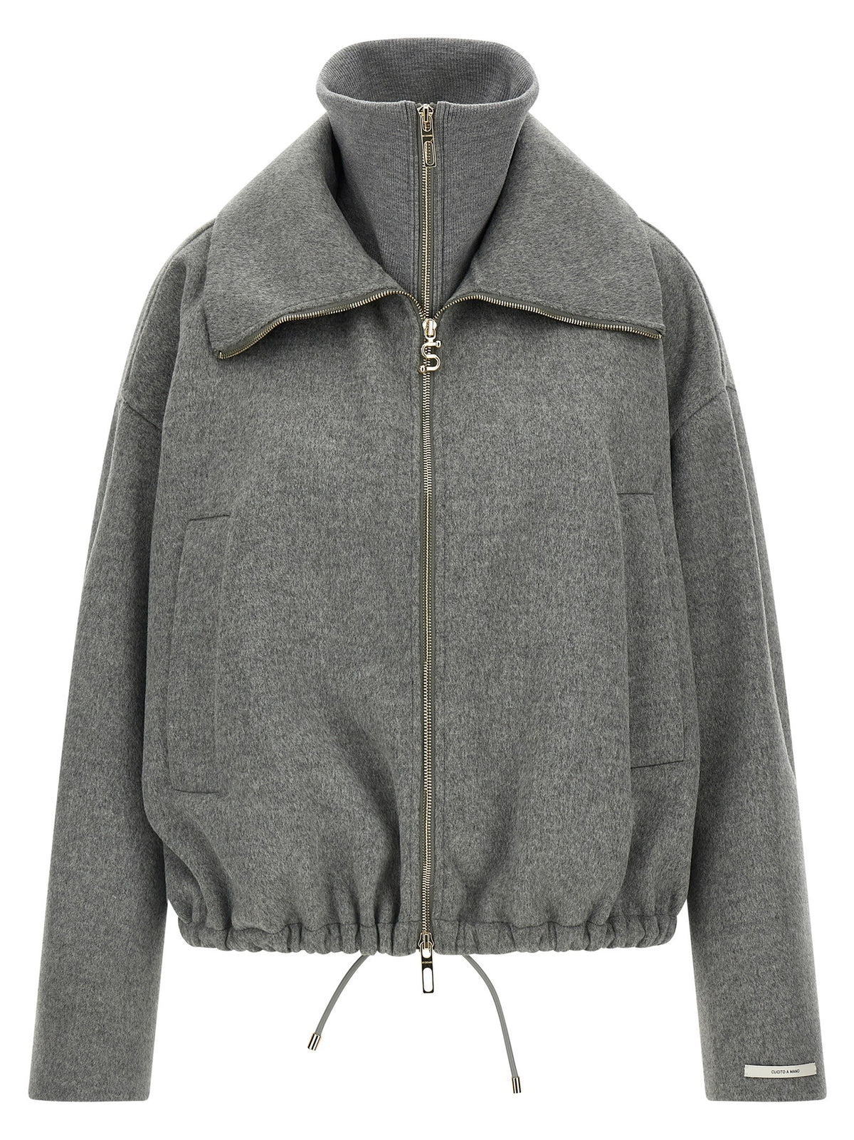 Sportmax Emiro Bomber Jacket Grey