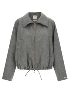 Sportmax Emiro Bomber Jacket Grey