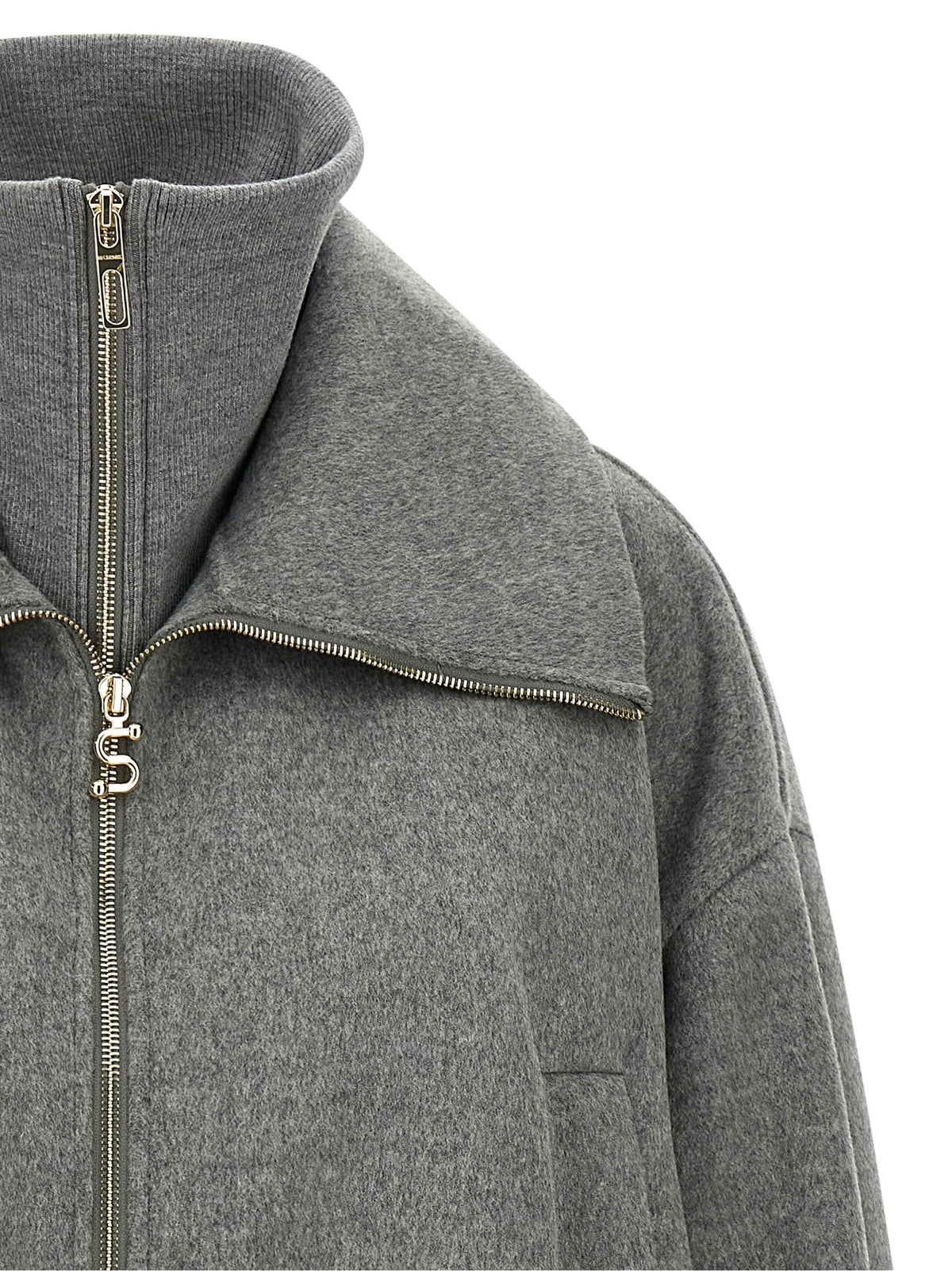 Sportmax Emiro Bomber Jacket Grey