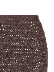 ALLIS Emma Skirt Brown