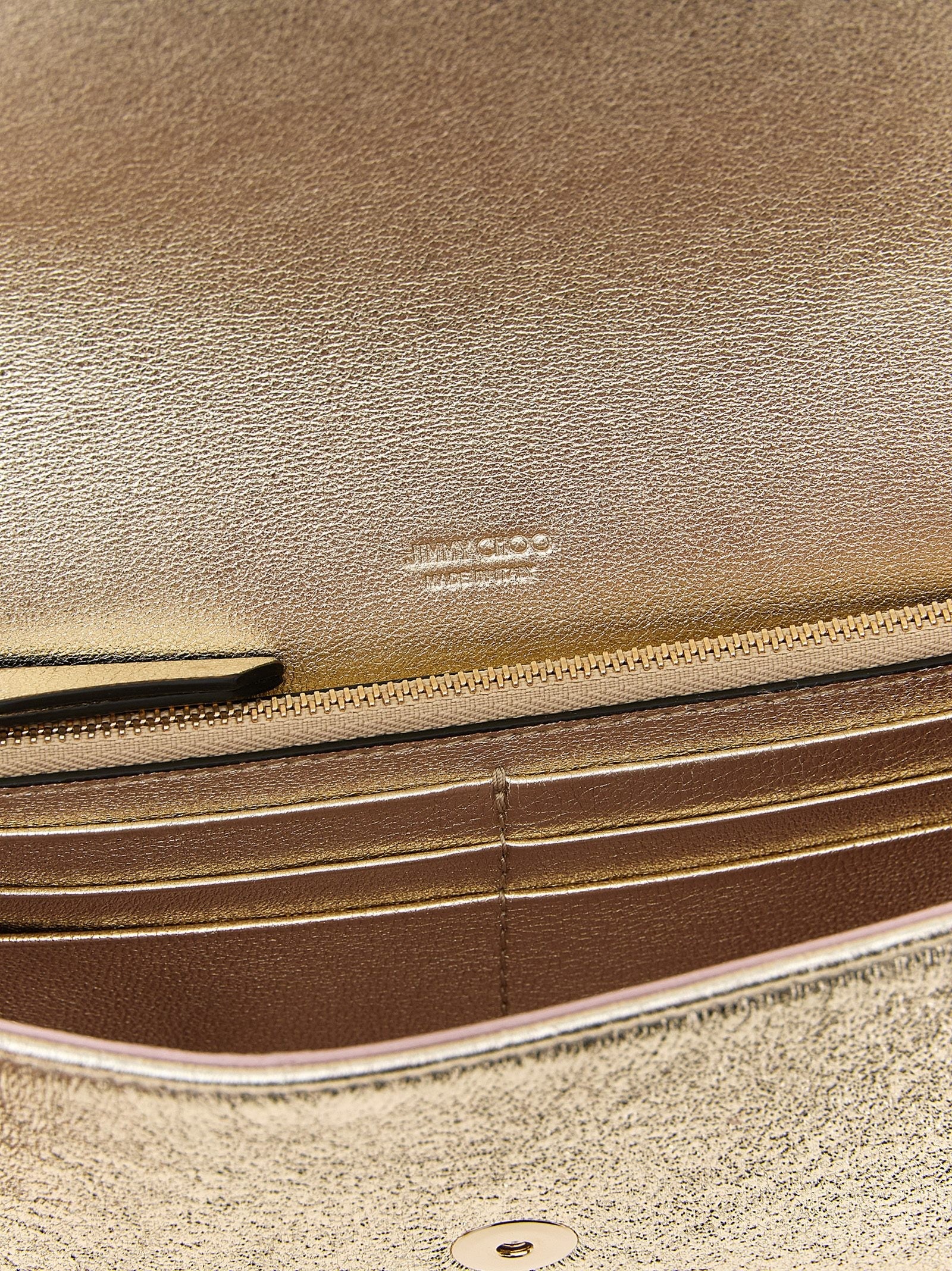 Jimmy Choo Emmie Clutch Gold