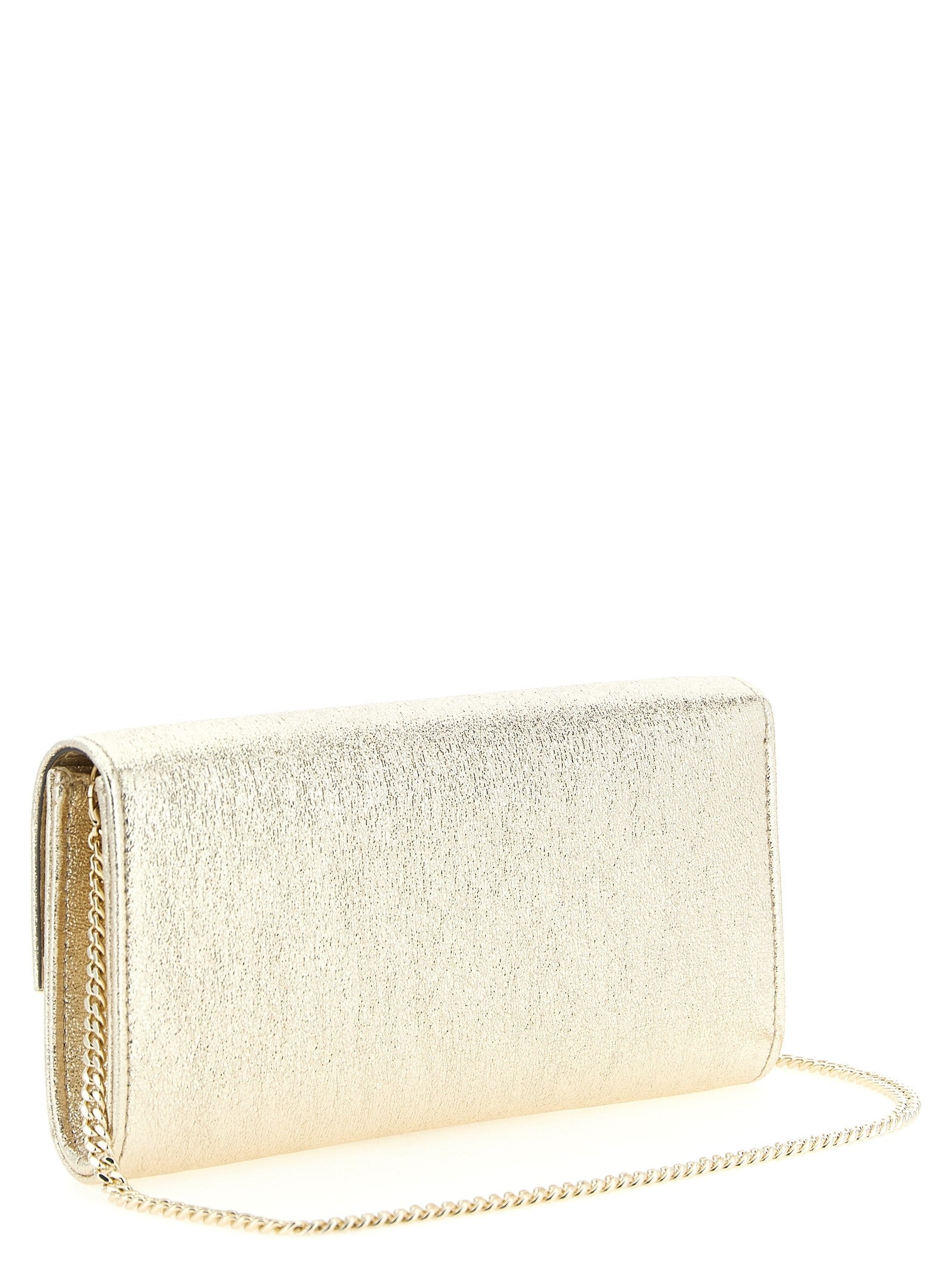 Jimmy Choo Emmie Clutch Gold